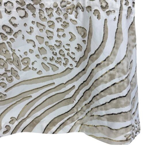 Chicos Zenergy Neema Vest Animal Print Beige Full Zip Lightweight Jacket 2 / L - Picture 11 of 16